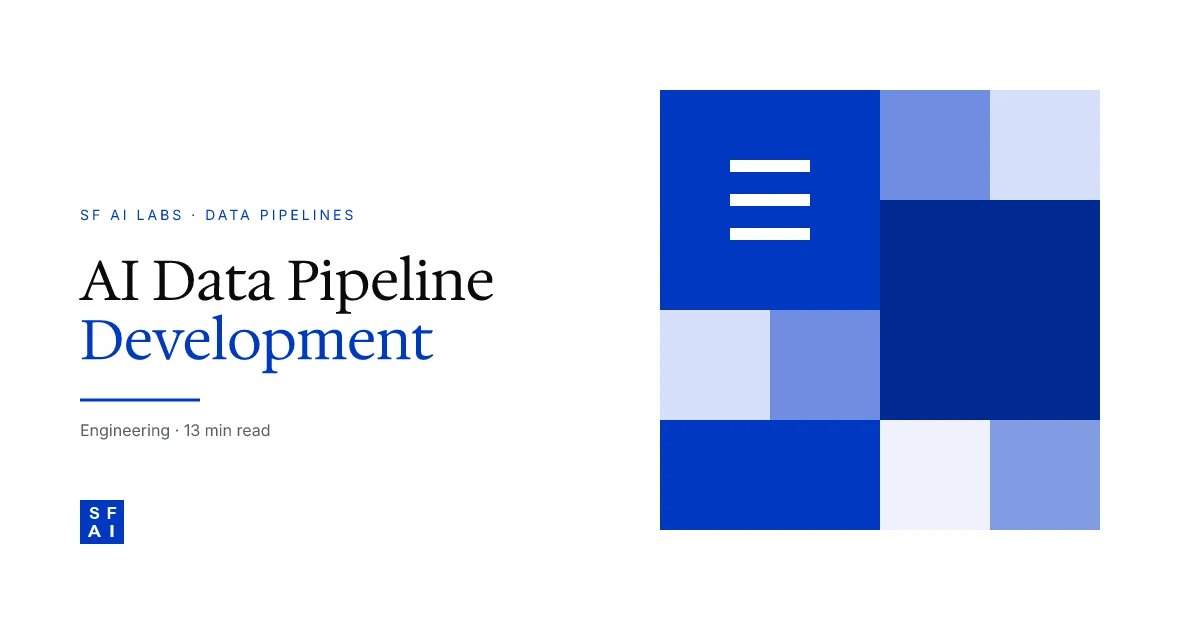 AI Data Pipeline Development Services