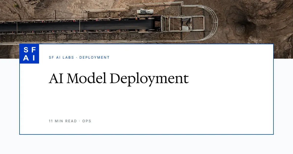 AI Model Deployment Process: Staging to Production