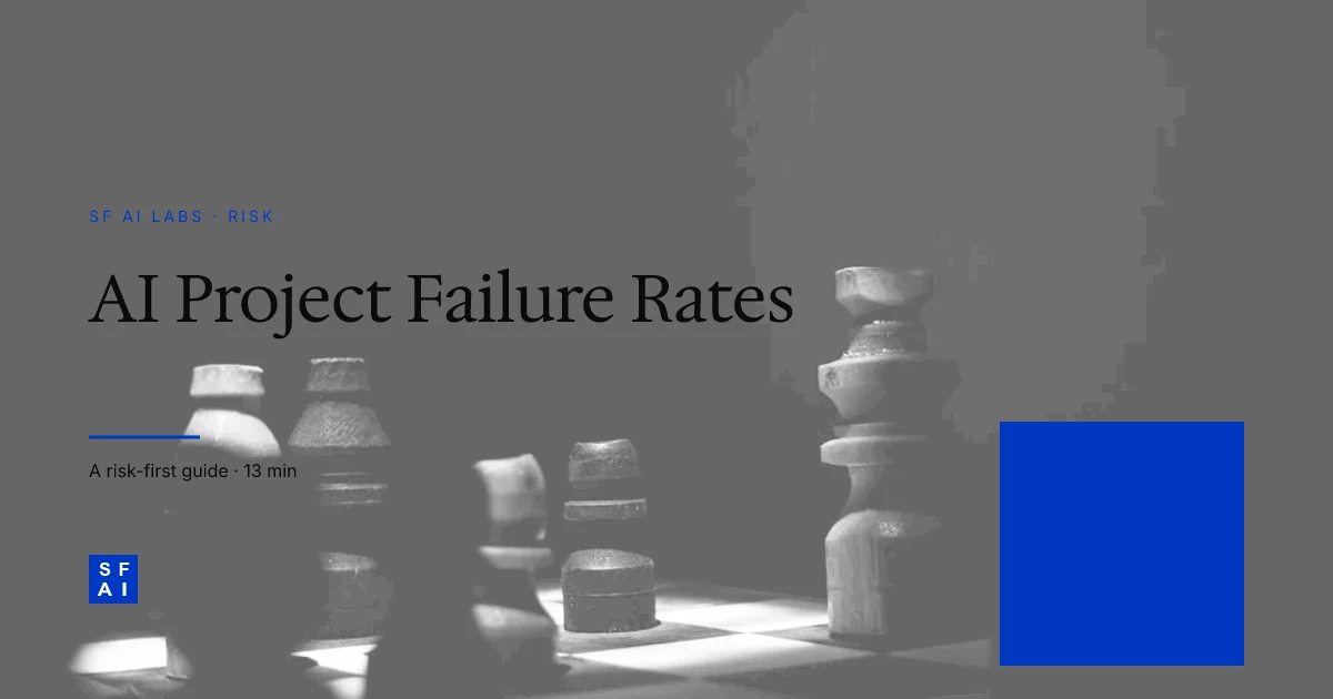 AI Project Failure Rates: How Agencies Reduce Risk