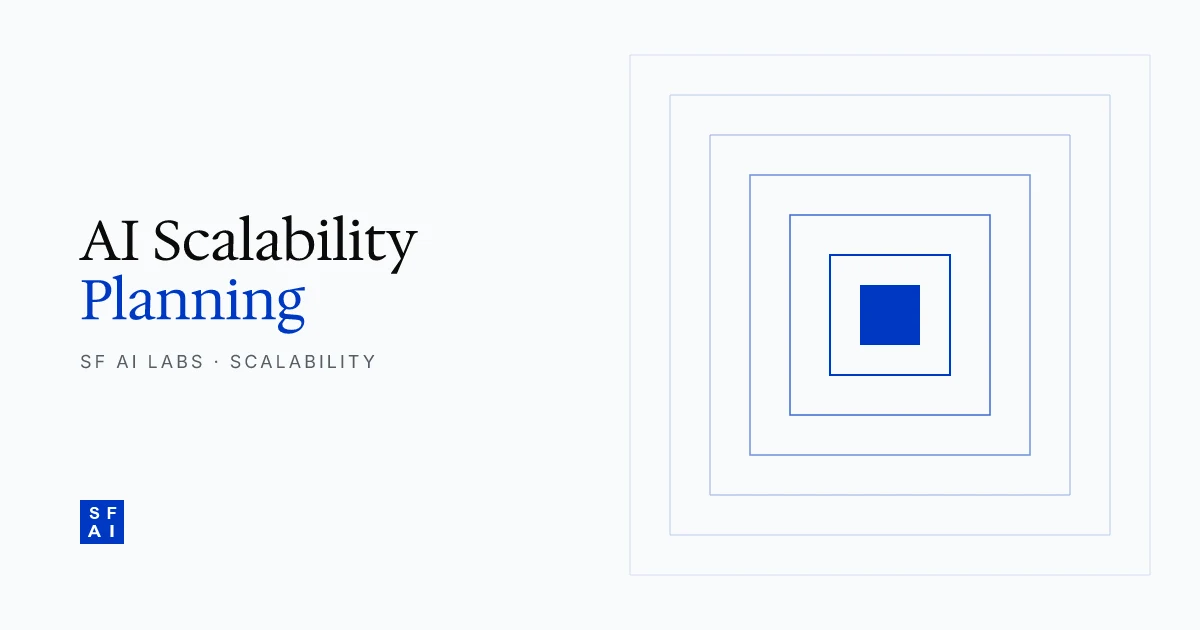 AI Scalability Planning: From MVP to Enterprise