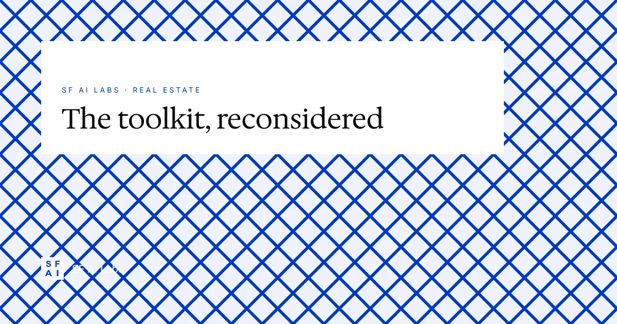 The Analyst's Toolkit, reconsidered: what changes when AI joins the team