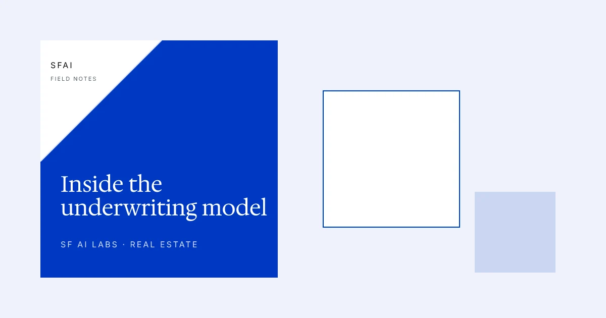 Anatomy of an Underwriting Model: Every Part, and Where AI Fits