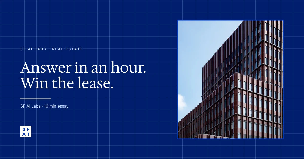 The case for answering every tenant inquiry within the hour