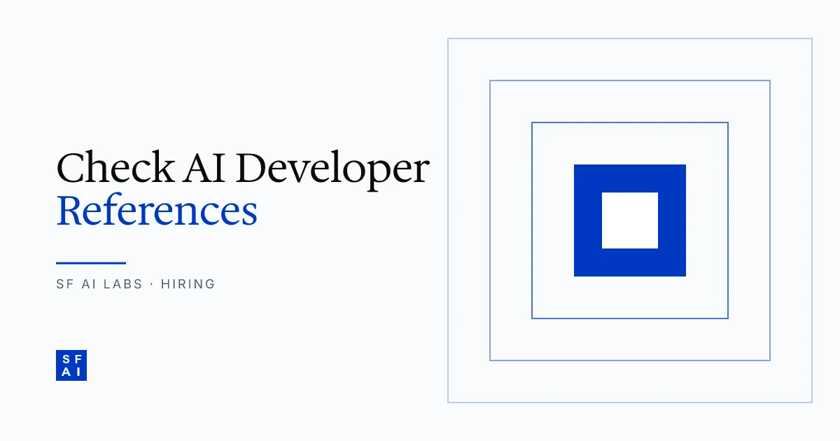 How to Check AI Developer References and Client Reviews