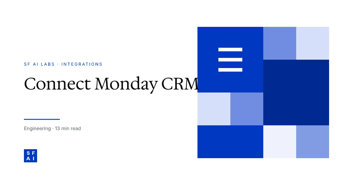 How to Connect Monday CRM to OpenClaw: Workflow Automation Setup