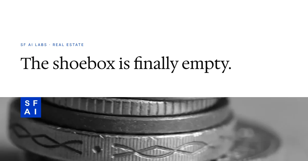 The End of the Shoebox of Receipts: AI Expense Processing