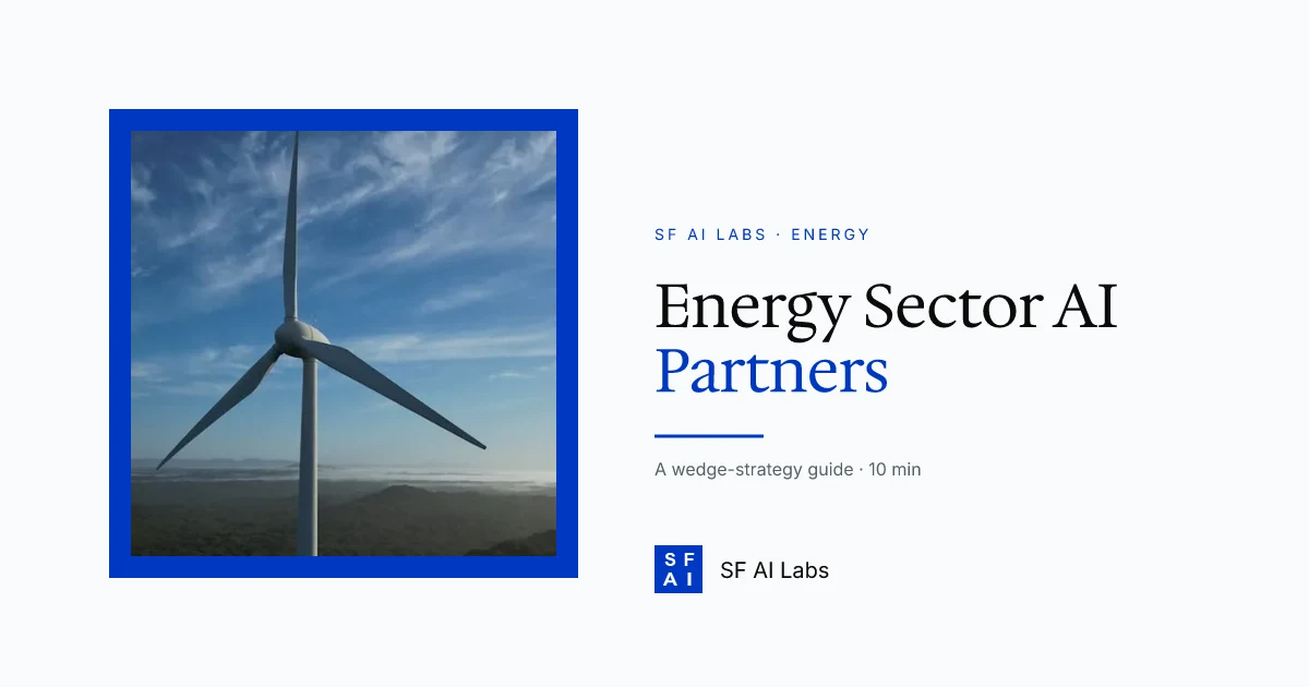 Energy Sector AI Development Partners