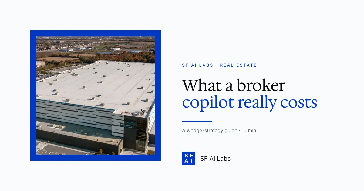 How much does a custom broker copilot cost to build?