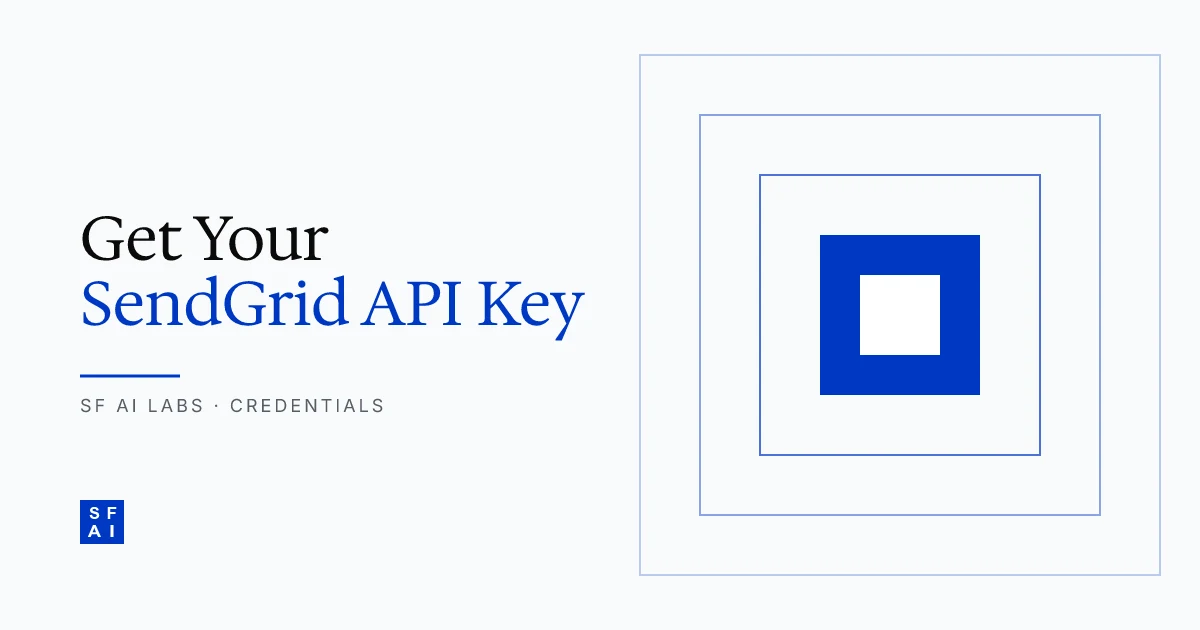 How to Get Your SendGrid API Key: Email Sending Setup