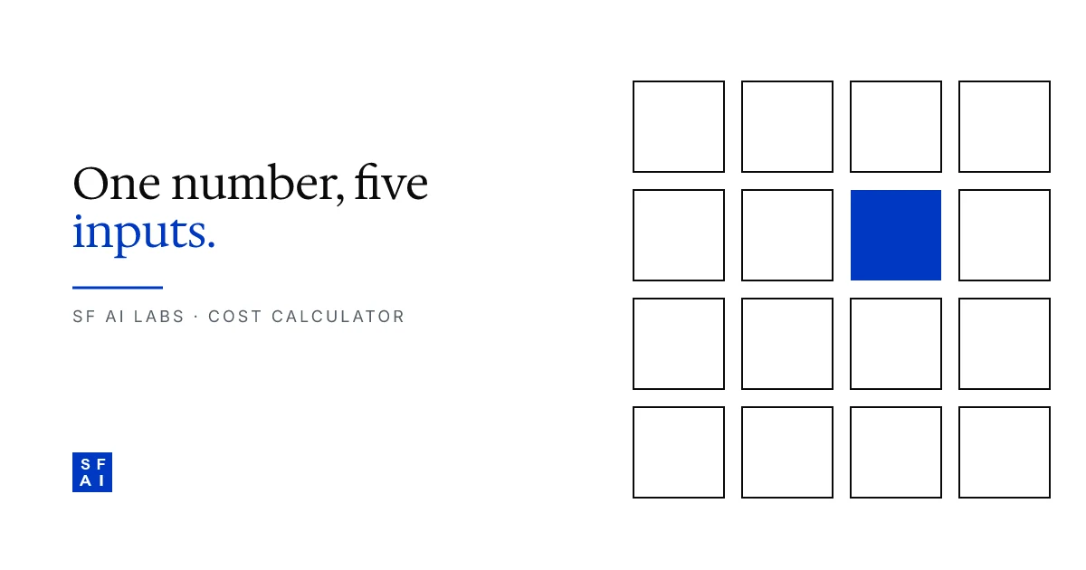 Idea-to-product cost calculator: estimate your MVP in 5 minutes