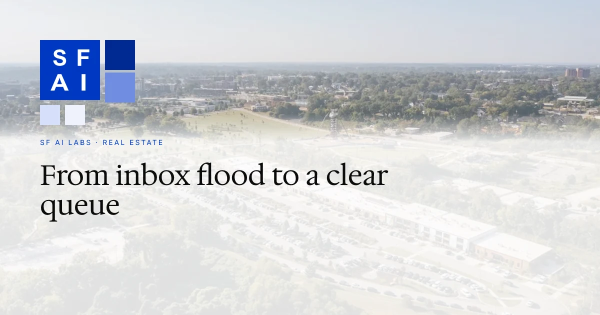 The Inbox Triage Framework for Brokers Drowning in Email