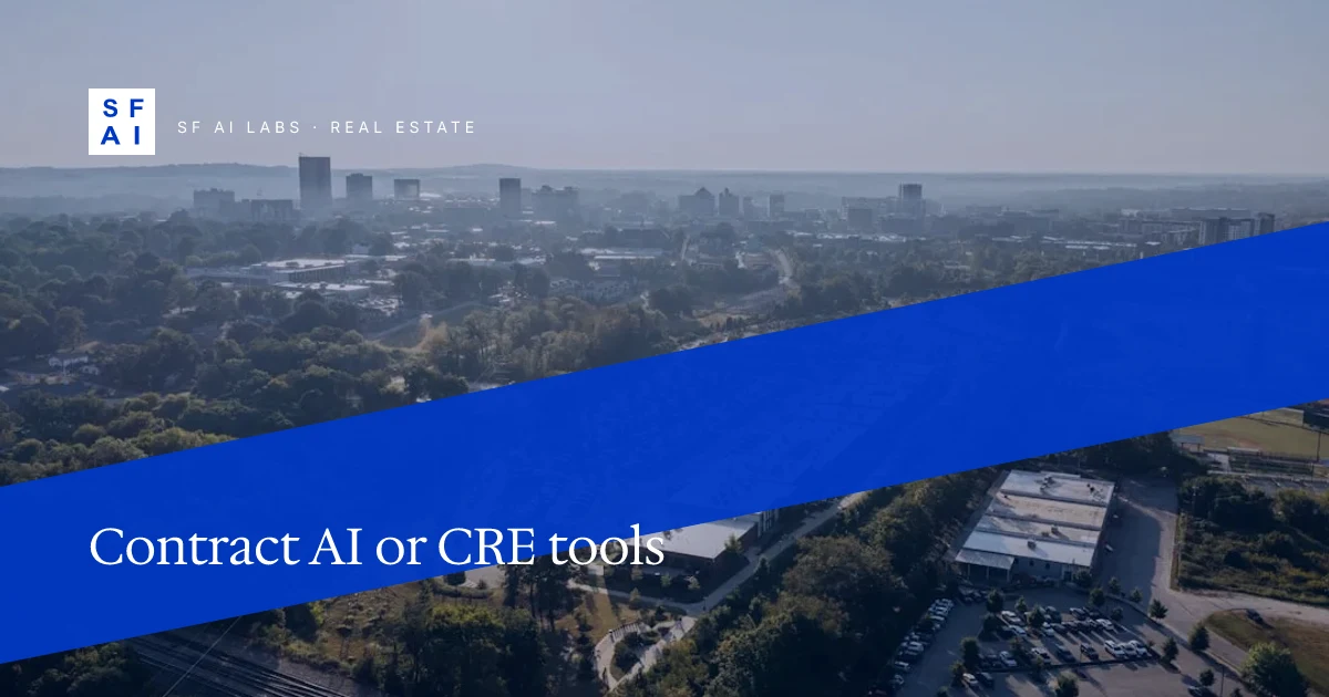 Legal-grade contract AI vs CRE-focused document tools: what small firms actually need