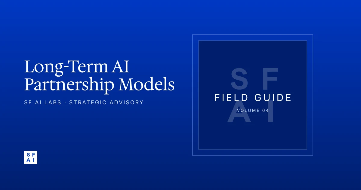 Long-Term AI Partnership Models: Beyond Project Work