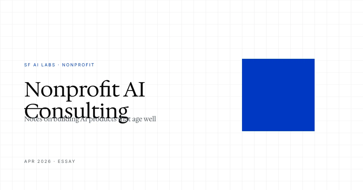 Nonprofit AI Consulting: Budget-Conscious Options