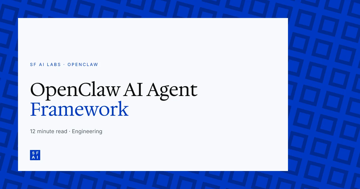 OpenClaw AI Agent Framework: Where It Fits Among LangChain, CrewAI, and AutoGen