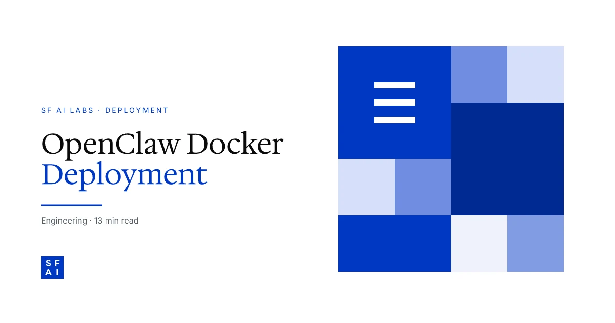 Openclaw Docker Deployment: Containerized Agent Setup Guide