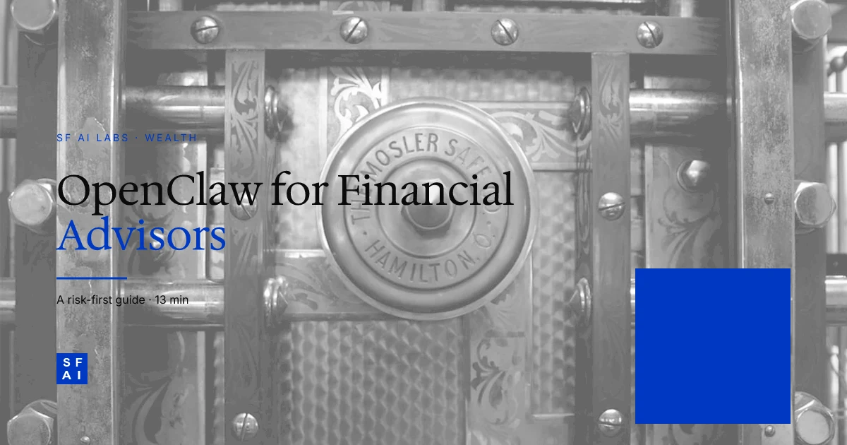 Openclaw for Financial Advisors: Portfolio Monitoring and Client Reports