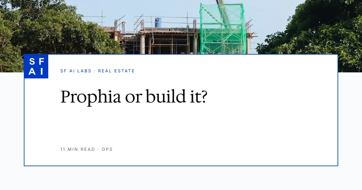 Prophia vs custom lease abstraction: which fits a 10-person CRE firm?