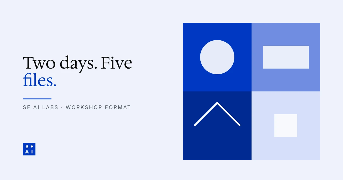 The AI scoping workshop: what 2 days with a senior engineer produces