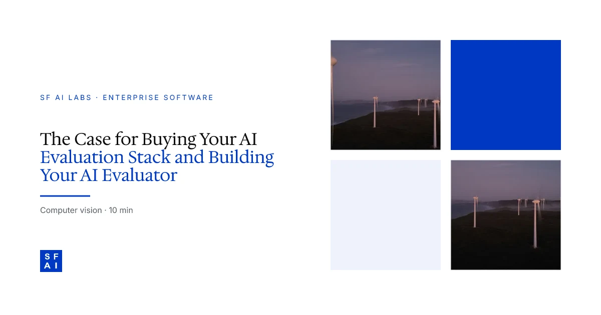 The Case for Buying Your AI Evaluation Stack and Building Your AI Evaluator