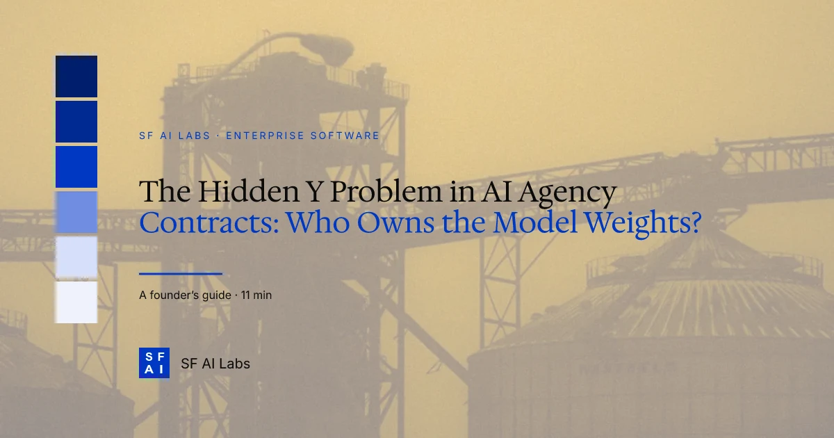 The Hidden Y Problem in AI Agency Contracts: Who Owns the Model Weights?