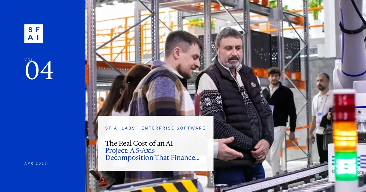 The Real Cost of an AI Project: A 5-Axis Decomposition That Finance Teams Can Defend
