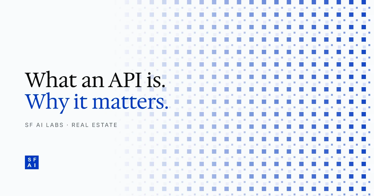 What is an API? Why your tools talking to each other matters