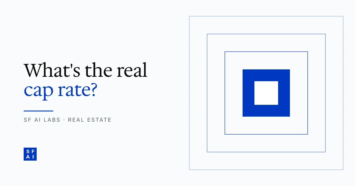 What Is a Cap Rate? (And How AI Helps Sanity-Check Them)