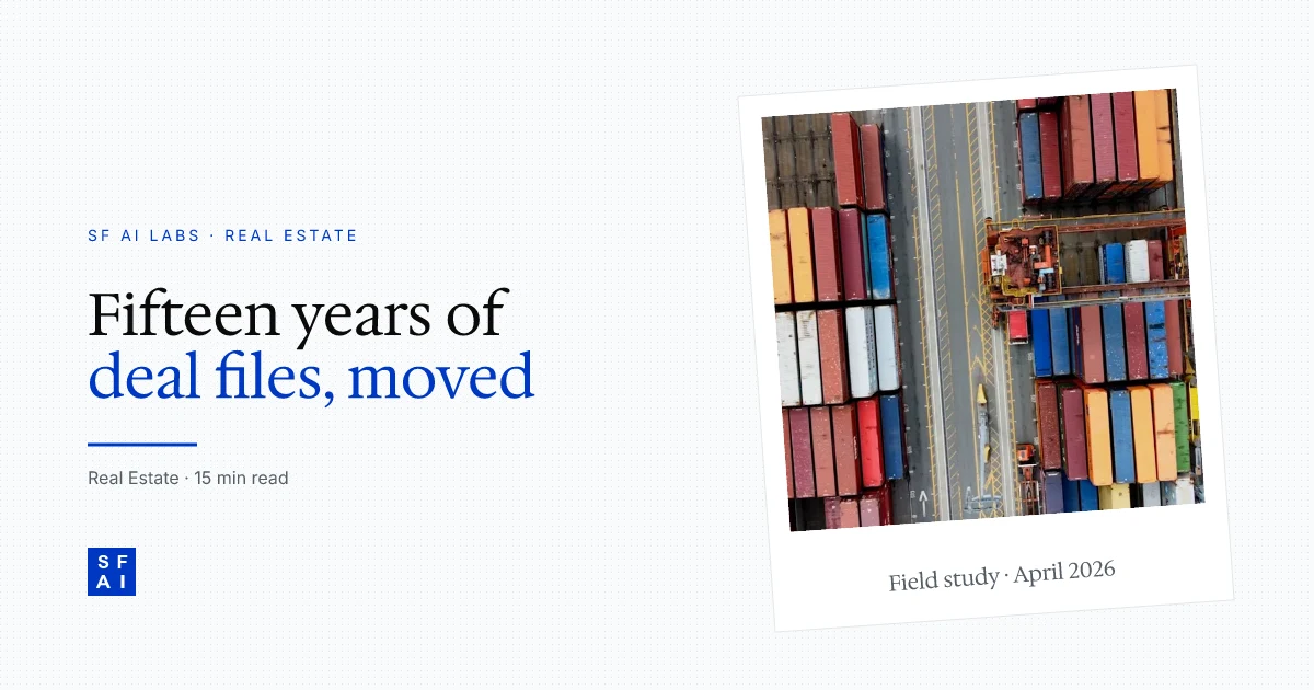 What Is Data Migration? Moving 15 Years of Deal Files, Explained