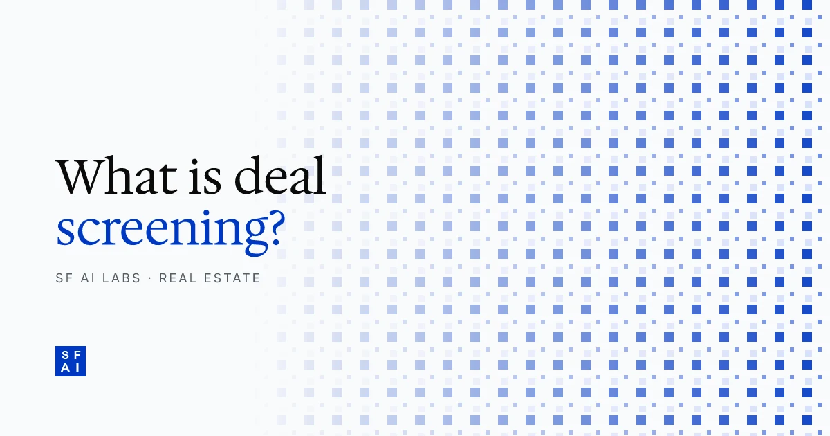 What Is Deal Screening? How Investment Firms Filter Opportunities