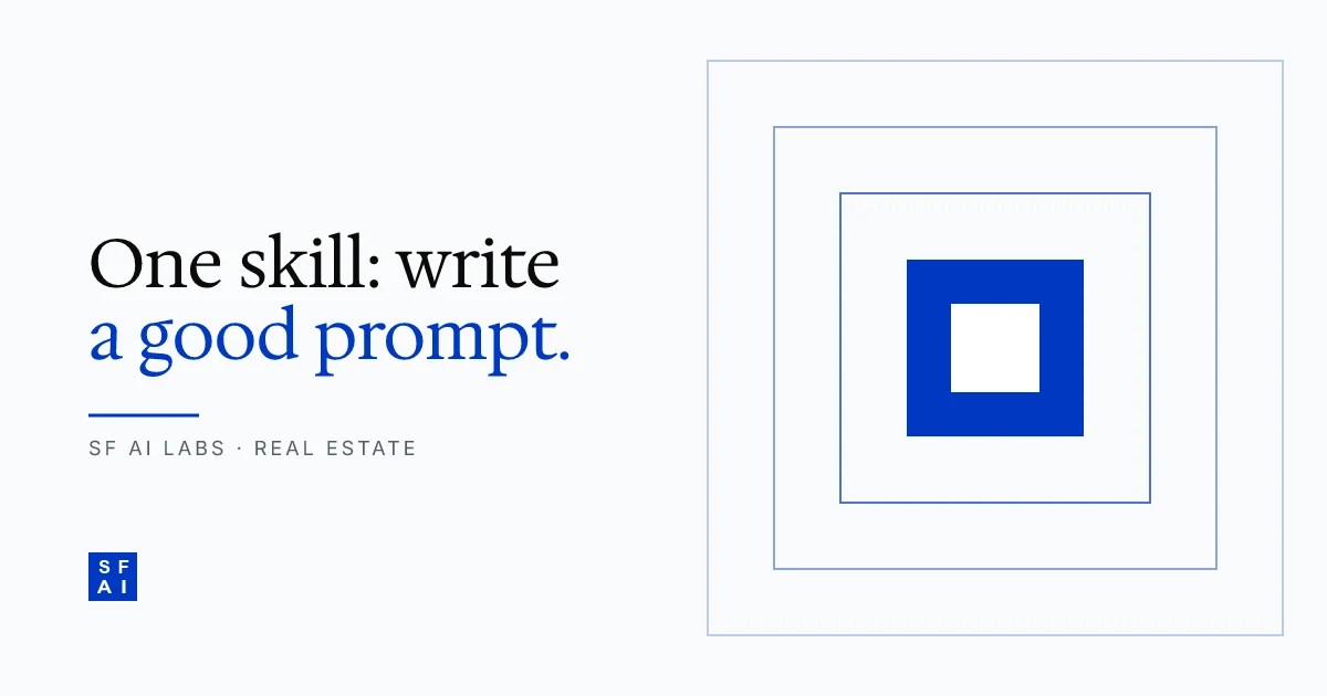 What is a prompt? The one skill every CRE professional needs